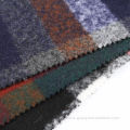 Plaid Wool Woven Check Polyester Fabric